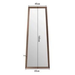 Design spiegel taupe bruin - Kare Design Arezzo Coffee