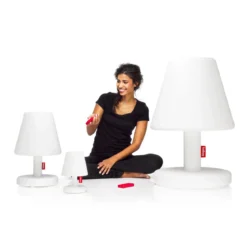 Design tuinlamp met accu LED - Fatboy Edison the Medium connect