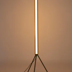 Design vloerlamp buis beige - Zuiver Scotty