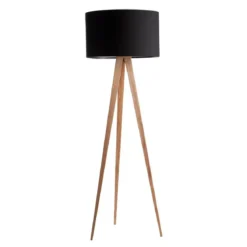 Design vloerlamp driepoot - Zuiver Tripod Wood
