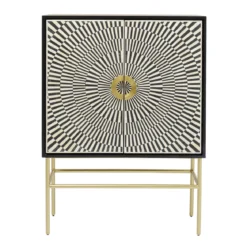 Design wandkast zwart-wit - Kare Design Electro