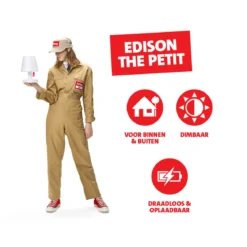 Draadloos tuinlampje dimbaar - Fatboy Edison the Petit