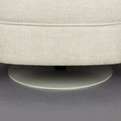 Draaibaar fauteuil beige - Dutchbone Flower