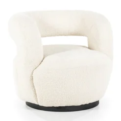 Draaibare fauteuil boucle - Eleonora Sharon