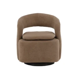 Draaibare fauteuil met open rug - Lavis Laurel