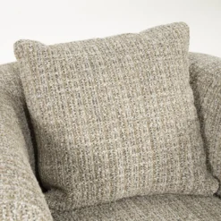 Draaibare fauteuil met walnoot hout - Eleonora Jordan