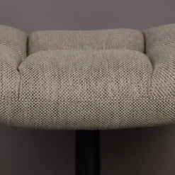 Draaibare hocker stof - Dutchbone Bar
