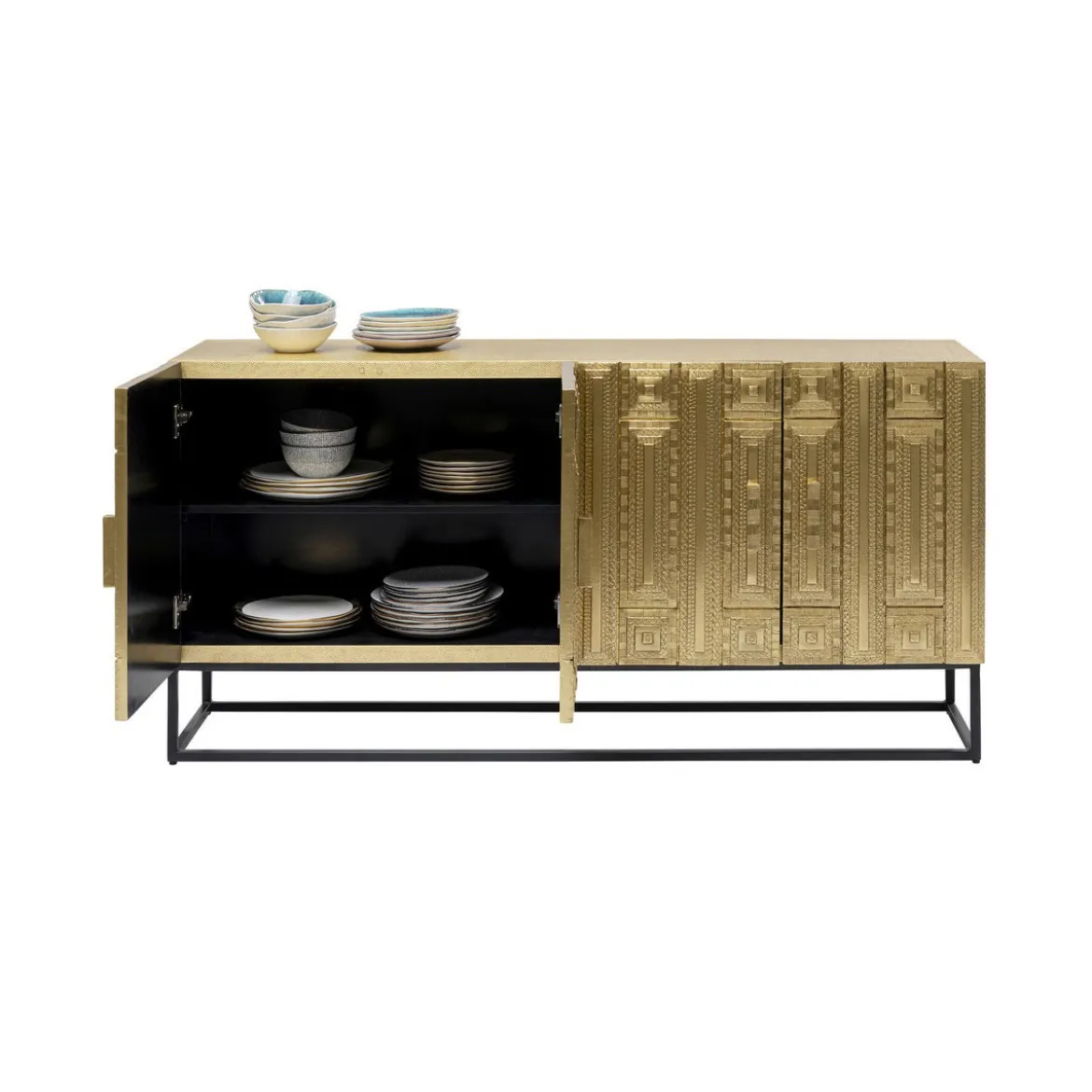 Dressoir gouden ornamenten - Kare Design Marrakesh