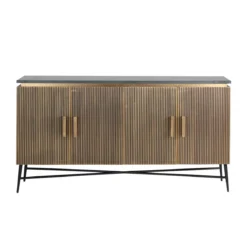 Dressoir goud met marmer - Richmond Interiors Ironville