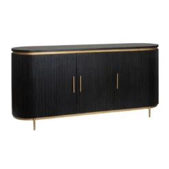 Dressoir ovaal met messing - Tower Living Rivello