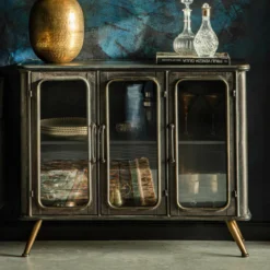 Dressoir vintage metaal - Dutchbone Denza