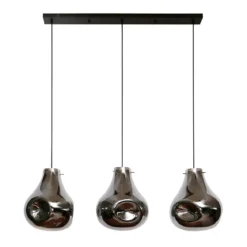 Druppel hanglamp gebogen glas - Santa Dent Glass