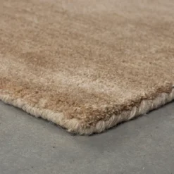 Eenvoudig vloerkleed beige - Zuiver Luwte