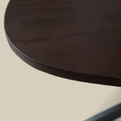 Eettafel bruin hout met spinpoot - Bodio Ivy