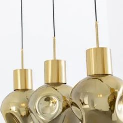 Eettafel hanglamp gedeukt glas - Kare Design Supernova Dough