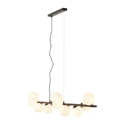 Eettafel hanglamp met glazen bollen - Kare Design Scala Balls