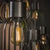 Eettafel hanglamp met open kappen - Santa Mix Metal
