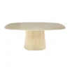 Eettafel met ovale blad - Giani Centro