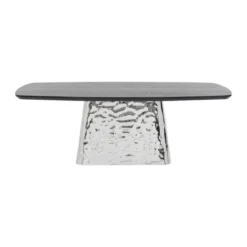 Eettafel van chroom - Kare Design Caldera