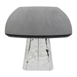 Eettafel van chroom - Kare Design Caldera