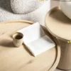 Eiken bijzettafel rond - Eleonora Leia