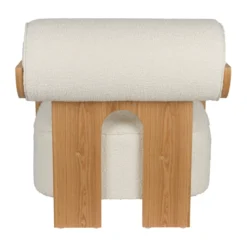 Eiken fauteuil modern design - Zuiver Oolong