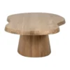 Eiken salontafel organische vorm - Richmond Interiors Riva