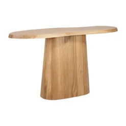 Eiken sidetable organische vorm - Richmond Interiors Riva
