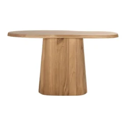 Eiken sidetable organische vorm - Richmond Interiors Riva