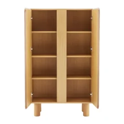 Eiken wandkast modern - Bodio Dalton