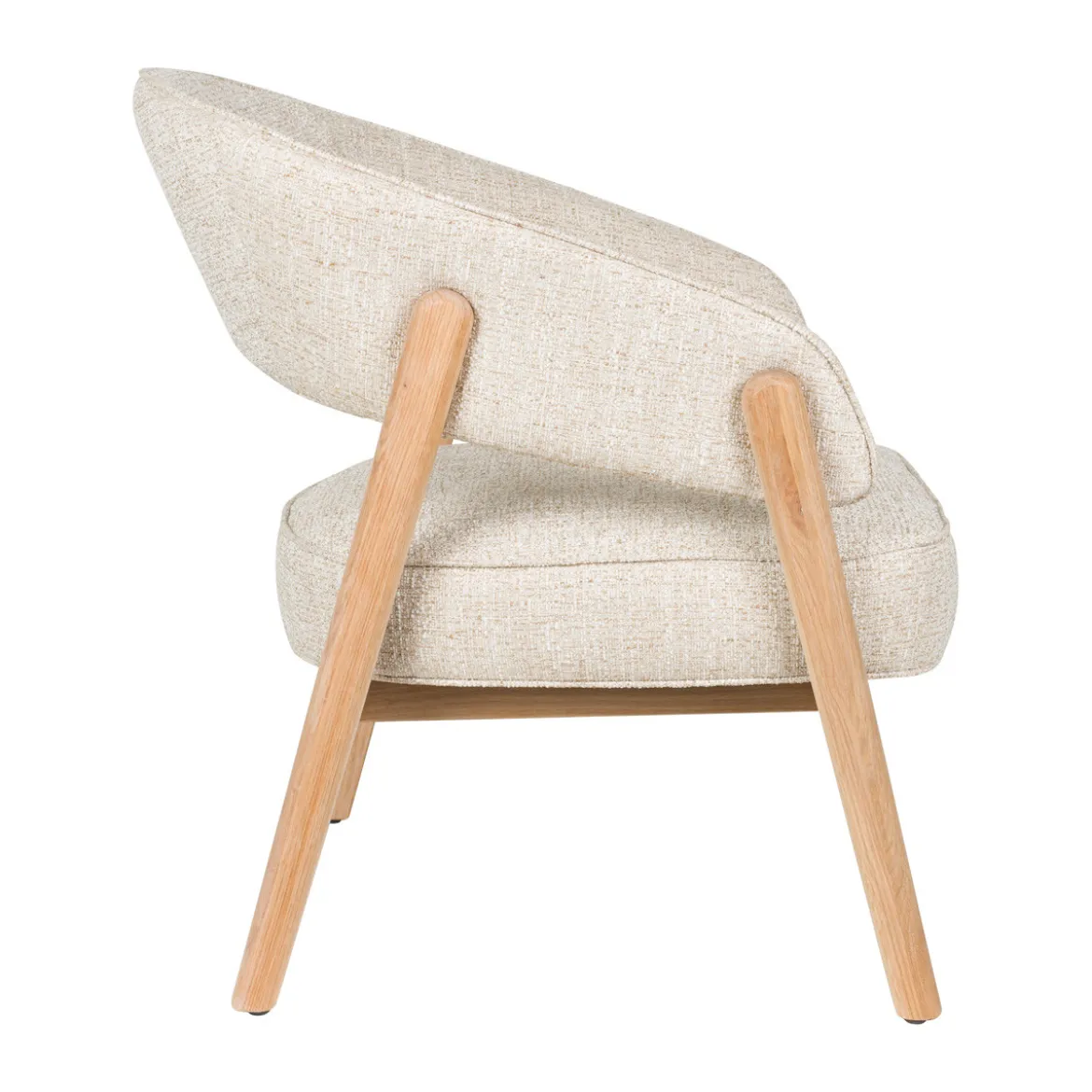 Fauteuil massief eikenhout - Zuiver Bright