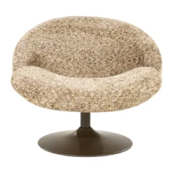 Fauteuil met brons onderstel - By-Boo Ducky