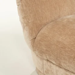 Fauteuil met geplooide stof - By-Boo Nook