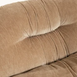 Fauteuil met geplooide stof - By-Boo Nook