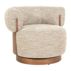 Fauteuil met houten frame - Eleonora Nila