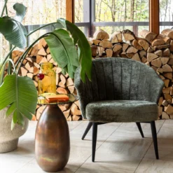 Fauteuil velvet - Dutchbone Georgia