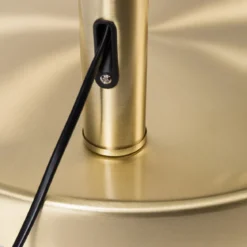 Gouden booglamp modern - Zuiver Metal Bow