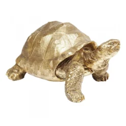 Gouden deco schildpad - Kare Design Turtle Gold