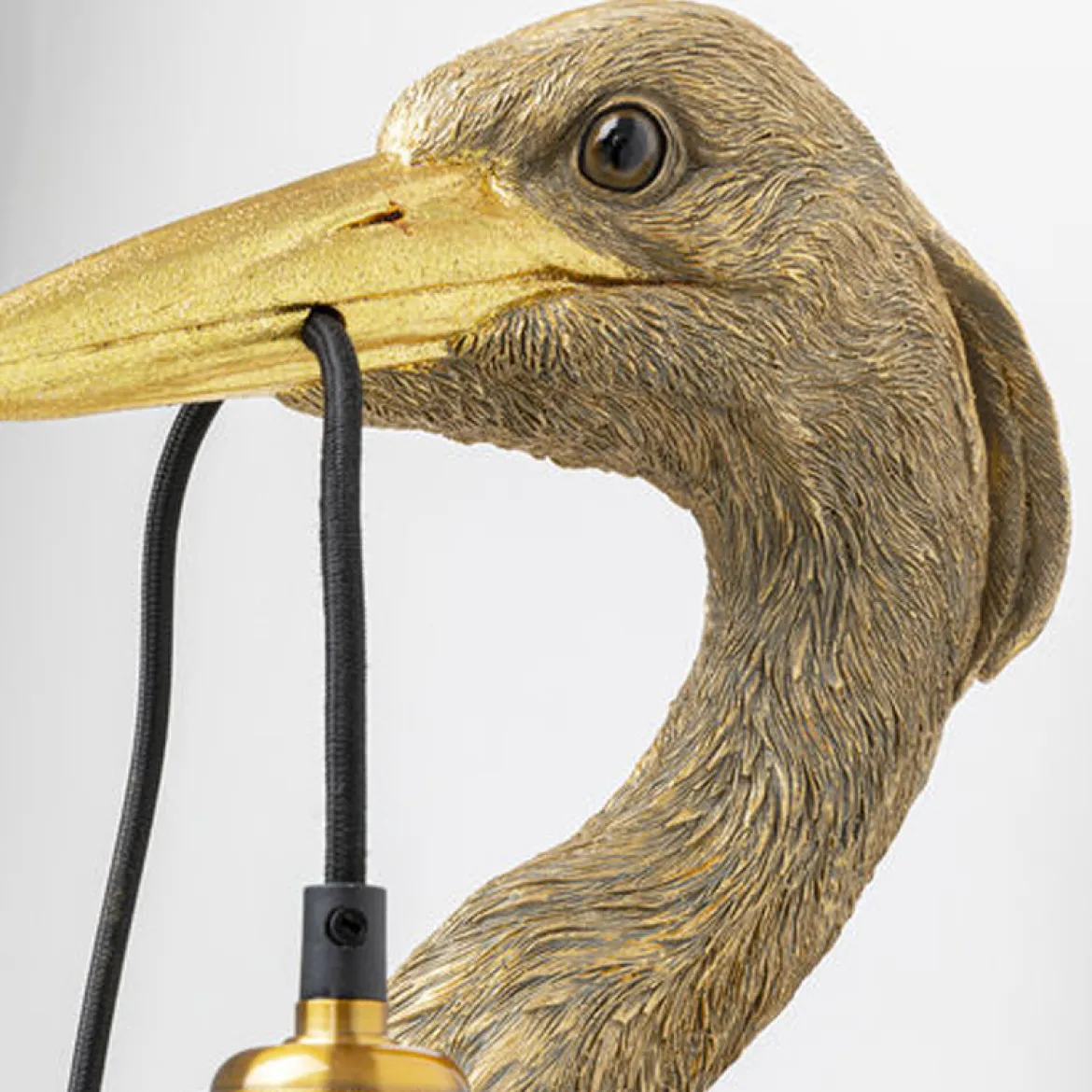 Gouden reiger wandlamp - Kare Design Heron