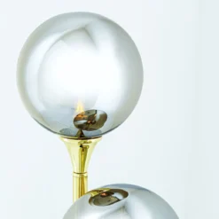 Gouden tafellamp met glas - Kare Design Al Capone