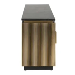 Gouden tv-dressoir met ribbels - Richmond Interiors Ironville