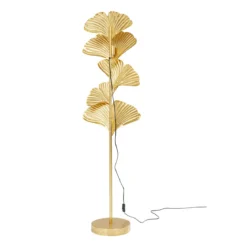 Gouden vloerlamp ginkgo - Kare Design Yuva Gold