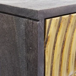 Gouden wandkast snijwerk - Kare Design Circulo