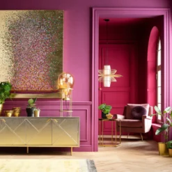 Goudgeel vloerkleed - Kare Design Soleil