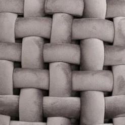 Grijs bankje gewoven fluweel - Kare Design Weave Grey