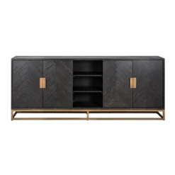 Groot dressoir zwarte visgraat - Richmond Interiors Blackbone