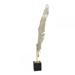 Grote gouden veer 1 - Kare Design Deco Feather 1