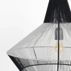 Grote hanglamp katoen draad - Zuiver Fairy