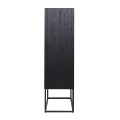 Grote kast zwart hout - Richmond Interiors Blax