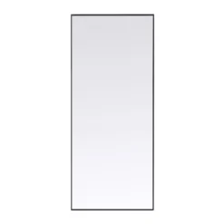 Grote spiegel zwart 180x60 cm - Kare Design Bella